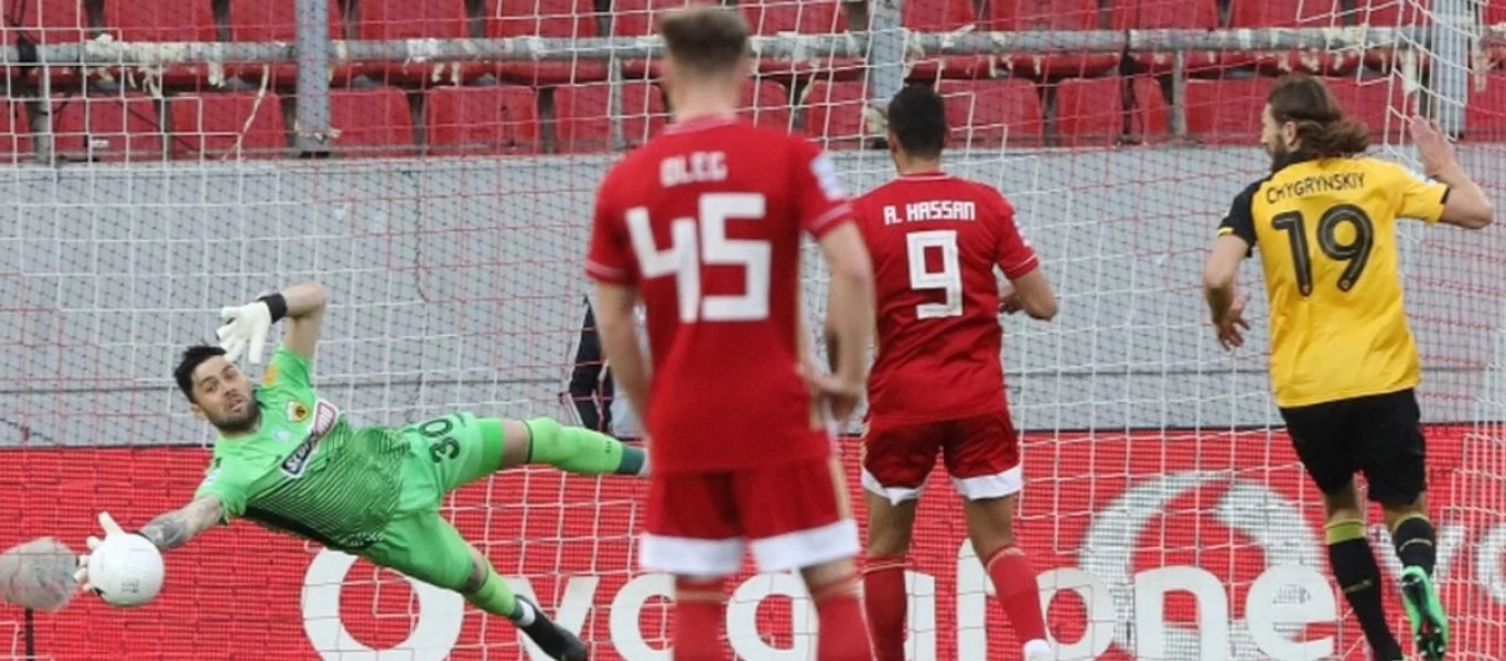 Δεν δυσκολεύτηκε ο Ολυμπιακός - Εύκολη νίκη με 2-0 επί της ΑΕΚ